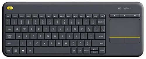 Teclado táctil inalámbrico Logitech K400 K400+ Plus teclado táctil para muy bien - Imagen 1 de 6