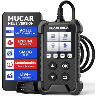 MUCAR CDL20 KFZ Diagnosegerät Auto Mit Vollständigen Funktionen OBD2 Scanner