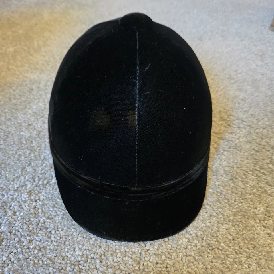 Lami Equestrian Hat Black With Bow And Leather Straps - Image 4 of 4