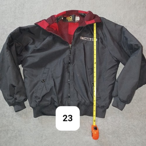 Vintage King Louie Pro Fit Nylon Bomber Jacket Union Made Mens M Hub City USA - Picture 2 of 10