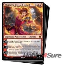 Chandra, Dressed To Kill X4 M/NM Magic: The Gathering MTG Innistrad Remastered