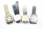 Sandoz Timex Vintage Watches Mechanical UNTESTED x 4