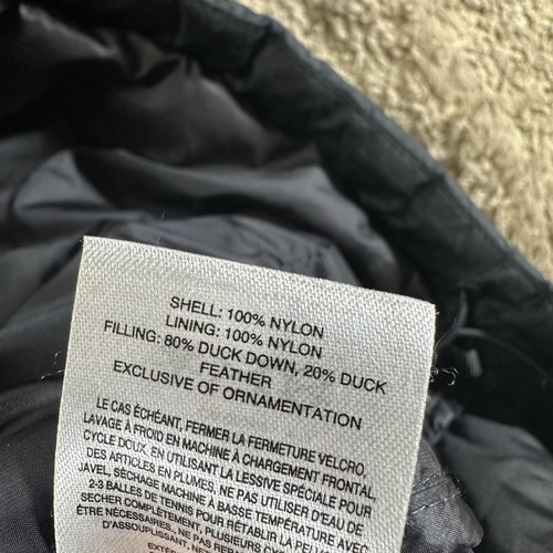 Mountain Hardwear Jacket Men XL Black Duck Down Puffer Hooded Zip Insulated Coat - Picture 14 of 18