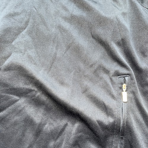 Vintage Rocawear Trainingsjacke 3XL Herren schwarz durchgehender Reißverschluss Naht Gold Reißverschluss Logo Y2K - Bild 3 von 5