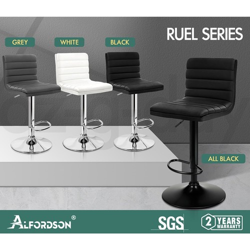 ALFORDSON Bar Stools Kitchen Swivel Gas Lift Wooden Dining Chairs x1/x2/x4 - Picture 9 of 1,152