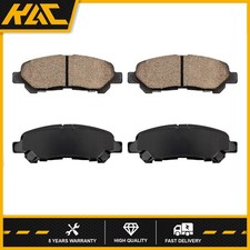 Rear Ceramic Brake Pads Fits 08-13 Toyota Highlander 14 Highlander V6 3.5L