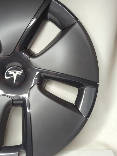 Tesla Model 3 Aero 18" Hub Cap Hubcap X1 Wheel Cover 1044271-00-C OEM - Picture 3 of 5
