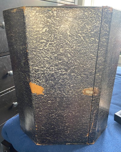 Real Hair GEISHA wig Vintage Traditional Japanese in secure transport case - Picture 6 of 6