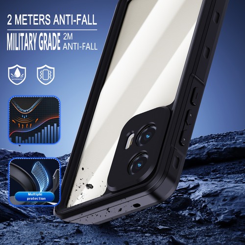 IP68 Wasserdichte Hülle + Displayschutzfolie für Motorola G 5G 2025/G Stylus 5G 2025 - Bild 21 von 22