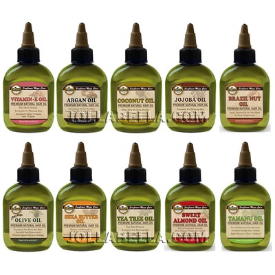 Sunflower Difeel Premium Natural Hair Oil Argan Coconut Jojoba