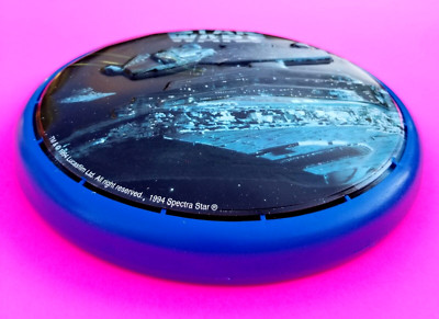 Star Wars FRISBEE DISC SPECTRA 1994 Falcon Lucasfilm 9'' wide EXCELLENT CONDITION