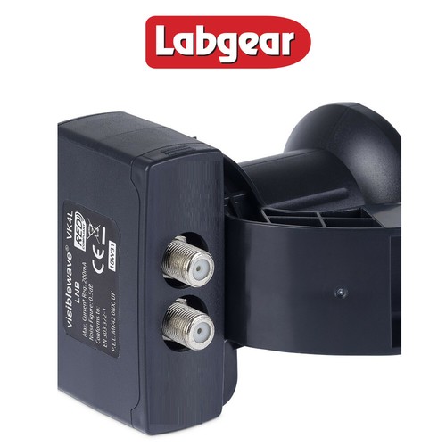 AUTÉNTICO SATÉLITE UNIVERSAL DIGITAL MK4 TWIN LNB 2 VÍAS LMB PARA SKY+ HD FREESAT - Imagen 3 de 3