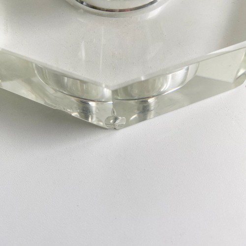 Stunning Pair of Laura Ashley Cut Glass Table Lamps Bedside Tall 38cm Height - Picture 8 of 9