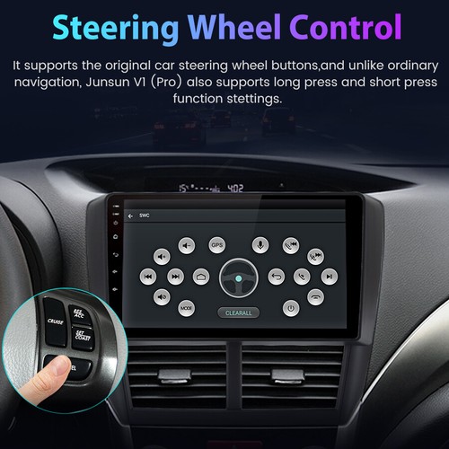 Car Radio Stereo for Subaru Forester Support Carplay Android 13 Auto Bluetooth - Foto 7 di 10