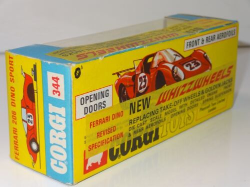 Corgi 344 FERRARI 206 DINO SPORT PUNTO ROSSO - Foto 9 di 9