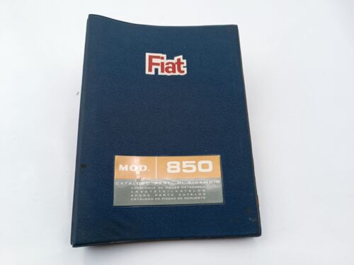 Manual de Taller Fiat 850 Y 850 Super Tipo 100 G. Catálogo Piezas Edizione 1964
