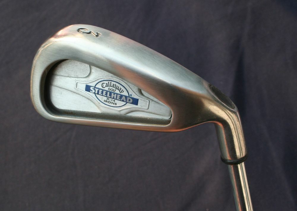 レフティ Callaway STEELHEAD X-14 ゴルフクラブ アイアン キャロウェイ スチールヘッドX-14｜ゴルフクラブ名器大辞典