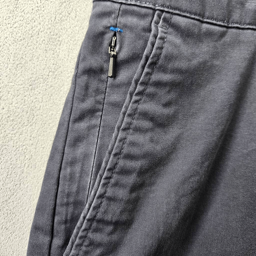 English Laundry Chino Hose Herren Größe 40x30 blau 5 Taschen vorne flach Freizeit - Bild 2 von 12