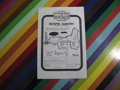 vtg 1980s ESB Star Wars ephemera - toy instruction manuals, stickers, insert - Picture 83 of 199