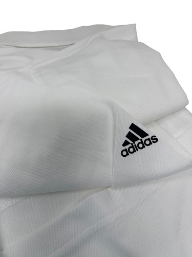 Adidas Men's Golf Polo Shirt 4XL White Climalite UPF a6 - Picture 8 of 11