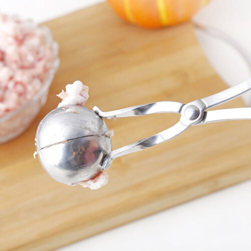 Meatball Maker Spoon Non Stick Thick Stainless Steel Meat Baller Kitchen Utensil - Picture 5 of 17