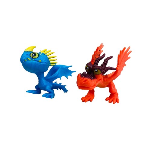 How to Train Your Dragon Stormfly & Hookfang Mini Figures 2”