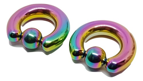 Anillo de bola cautiva CBR Prince Albert piercing en el pezón calibre 2 (6 mm... - Imagen 10 de 20