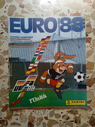 Album figurine calciatori Panini - Euro '88 - copia completa de l'Unità