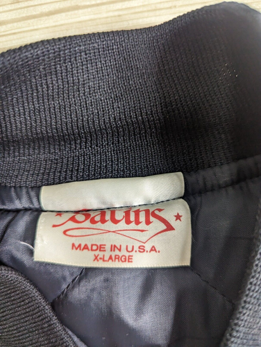 "Chaqueta De Colección The Oasis Satins Para Hombre XL Bombardero St Joe Indiana Tavern ""Ed"" - Imagen 5 de 8