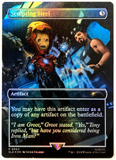 MTG Sculpting Steel RAINBOW FOIL Secret Lair Drop 0864 NM
