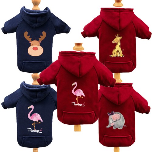 Weihnachten Haustier Kleidung Katze Welpen Hund Winter Pullover ↑ - Bild 5 von 22