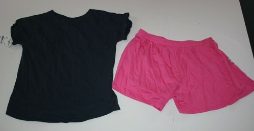 New OshKosh 10 Year Girls 2 Piece Outfit Soft Knit Top & Culottes Shorts Set - Picture 7 of 7