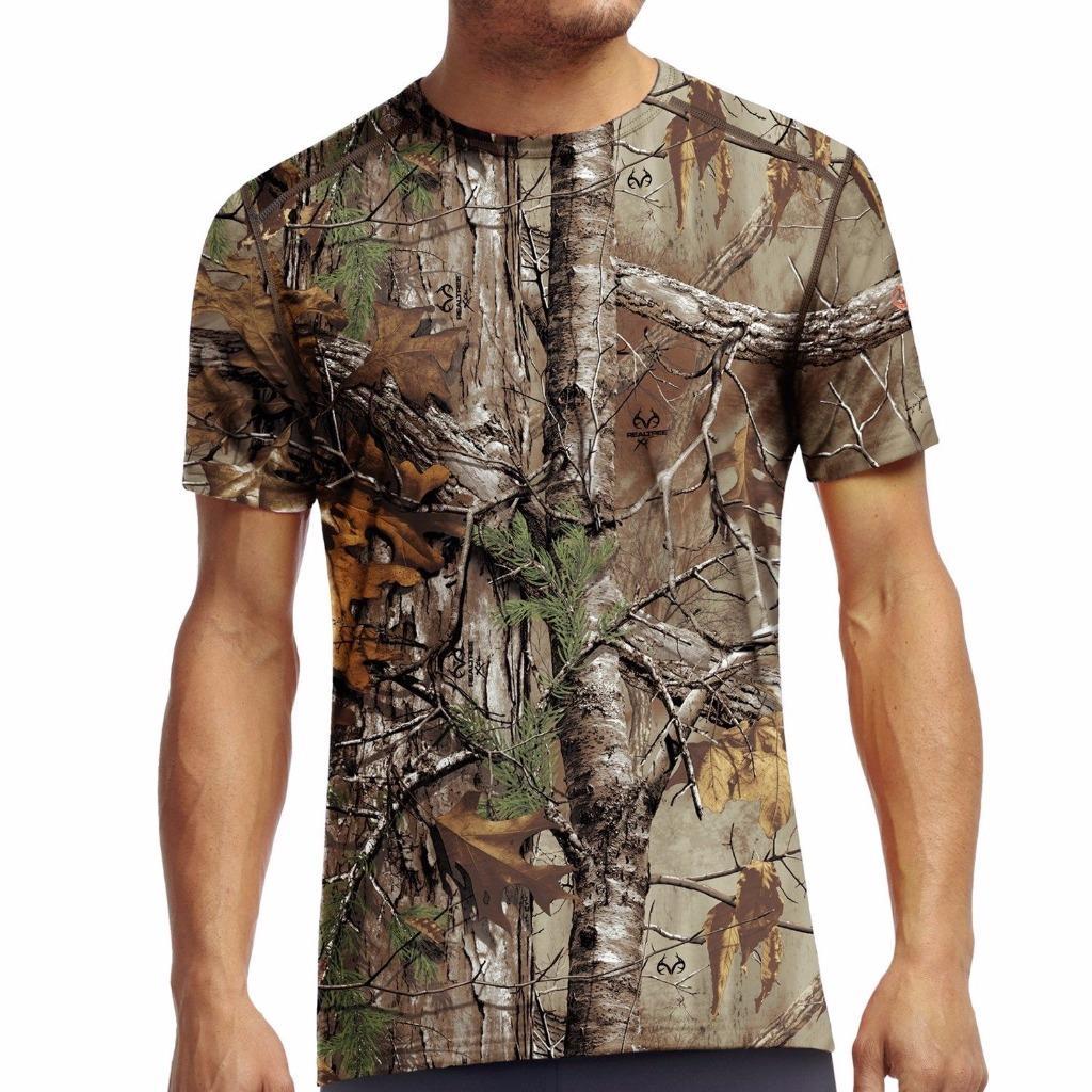IceBreaker BodyFit 200 IKA Merino Wool Base Layer Shirt SS Hunting Camo RTX IceBreaker BodyFit 200 IKA Merino Wool Base Layer Shirt SS Hunting Camo RTX