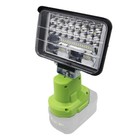 5" 48LED 144W Cordless LED Work Light  For RYOBI 14.4V 18V Lithium Nickel P108