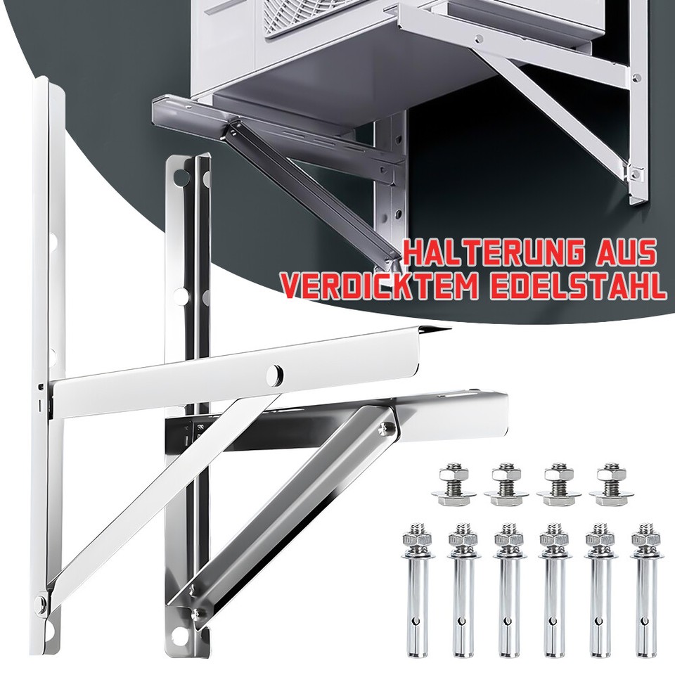 Mini Split Wall Mounting Bracket Outdoor for Ductless Air Conditioner