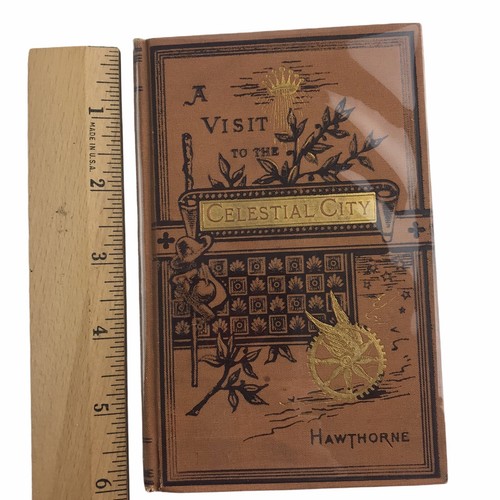 1844 Nathaniel Hawthorne Rare Book A Visit To Celestial City Sunday School - Picture 11 of 11