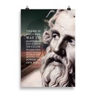 Gifts For Stoics - Epictetus Posters - One Way To Happiness Posters - Stoicism