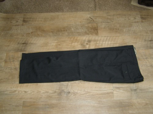 Traje a rayas SOCIETY BRAND LTD. por HARTMARX para hombre GRIS/NEGRO 42 R - Imagen 6 de 13