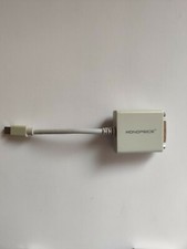 Monoprice Mini DisplayPort 1.1 to DVI Adapter, White