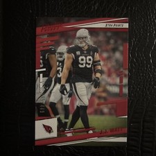 2022 J.J. Watt Prestige Xtra Points Red #6 RARE! 395/449 Cardinals Future HOFer