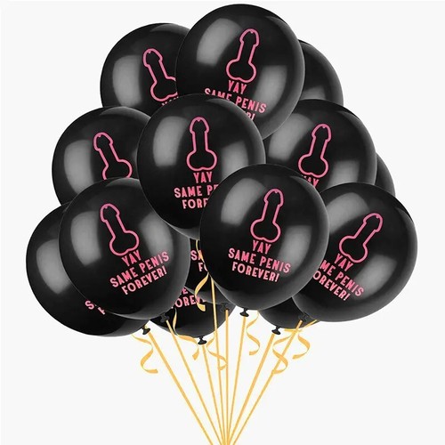 LATEX BLOW UP WILLY PENIS DICK HEN STAG BRIDE NIGHT BACHELORETTE PARTY DECOR - Picture 3 of 13