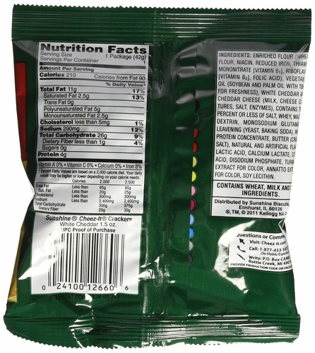 KEB12653 - Cracker Cheez-It di Kellogg - Foto 5 di 6