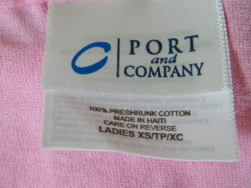 (20) CAMISETAS DE MUJER DE MANGA CORTA CUELLO REDONDO DE PUERTO Y EMPRESA - Imagen 11 de 12