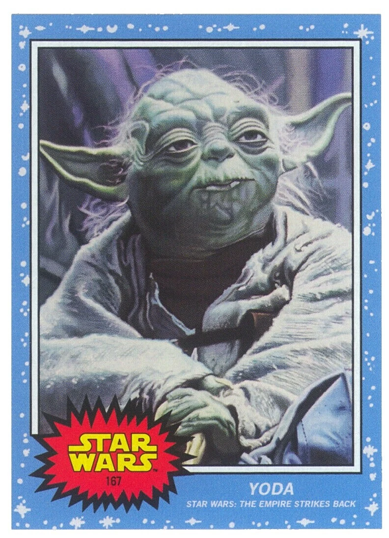 Topps Yoda Star Wars Collectable Trading Cards
