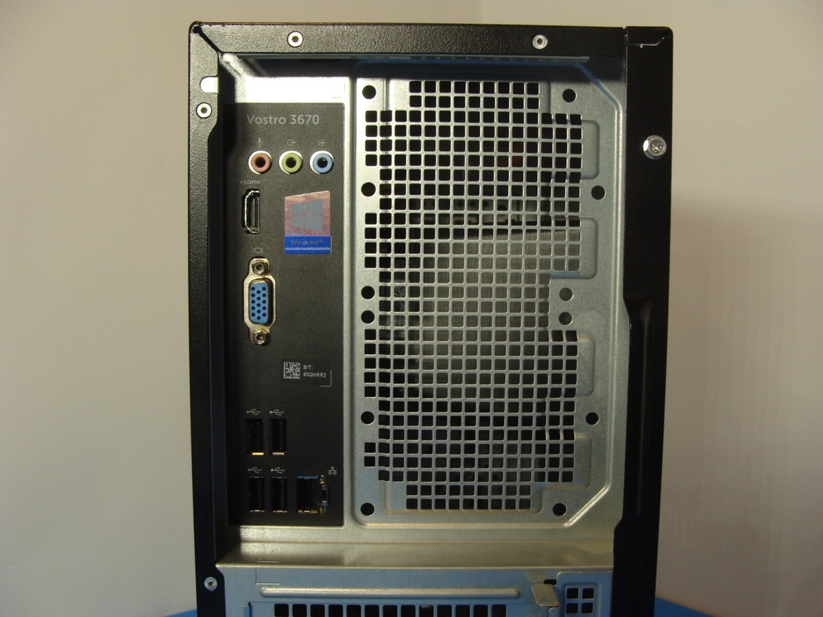 Dell Vostro (SFF) Desktop PC 3670 i5-8400 8GB RAM 256 GB SSD Win10 Pro BT + WIFI Dell Vostro (SFF) Desktop PC 3670 i5-8400 8GB RAM 256 GB SSD Win10 Pro BT + WIFI
