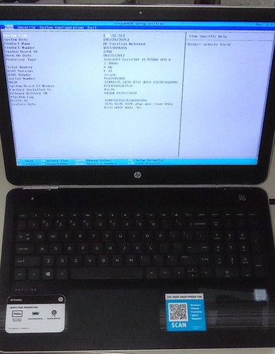 Kompletter HP Pavilion Laptop 15-AU062NR - Intel i5-6200U, 8GB, 1TB HDD, ohne OS