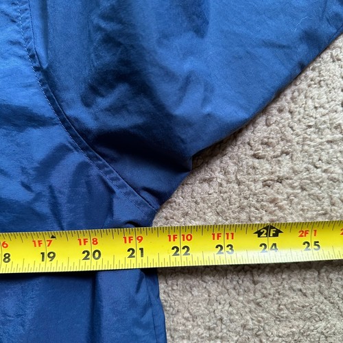 Adidas Windbreaker Girls XL Full Zip Hood Nylon Blue Teal Pockets - Picture 9 of 11
