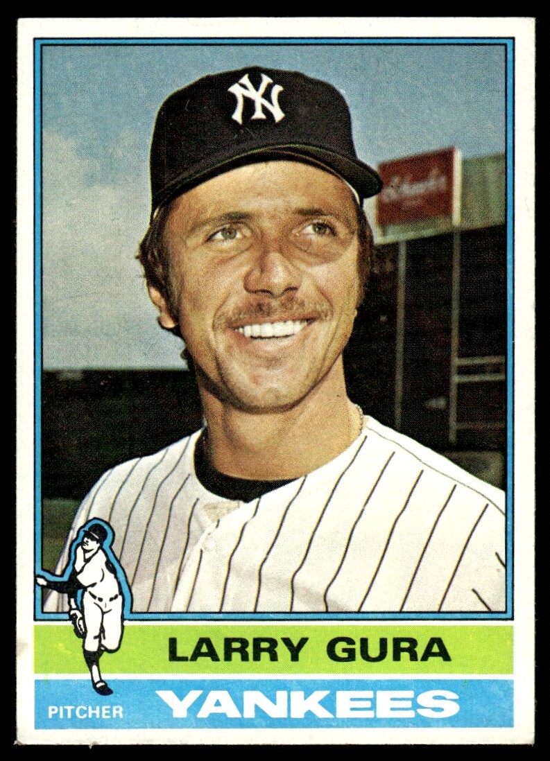 1976 Topps Larry Gura New York Yankees #319