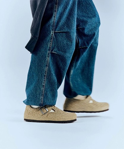 BEAMS BIRKENSTOCK / LONDON KNOCHENMUSTER Neu - Bild 4 von 8