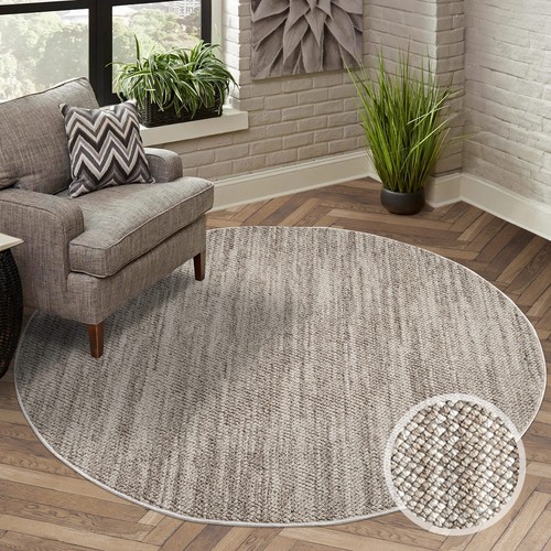 Teppich Lindo- Fransen Boho-Style - Einfarbig - Schlafzimmer, Wohnzimmer - Bild 10 von 48
